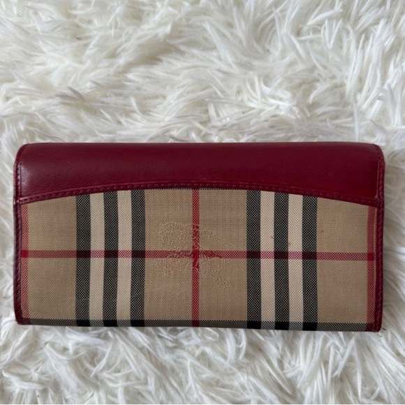 Burberry Nova Check canvas/leather wallet - Picture 3 of 14